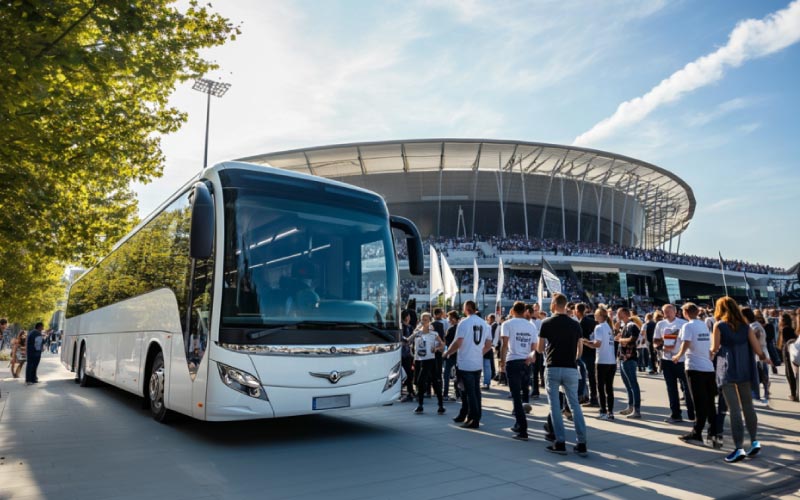 Comfortable coach hire for Melbourne sporting events